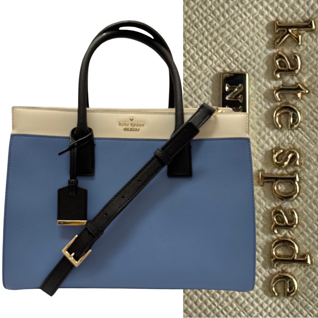 Kate Spade Cameron Street Candace Smoke Blue/Linen/Oyster Blue. Limited Edition!